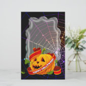 Happy Halloween 6A Stationery Briefpapier (Staand voorkant)