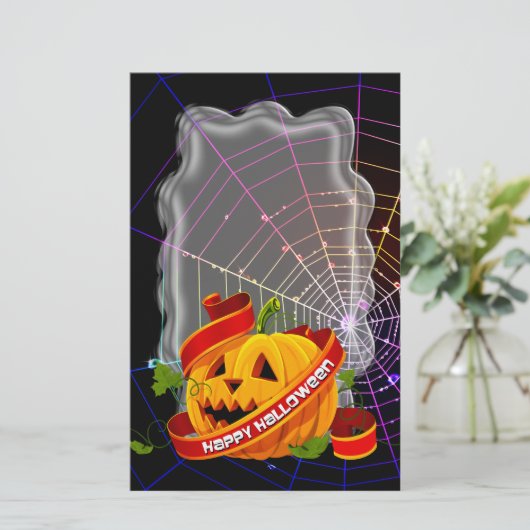 Happy Halloween 6A Stationery Briefpapier (Staand voorkant)