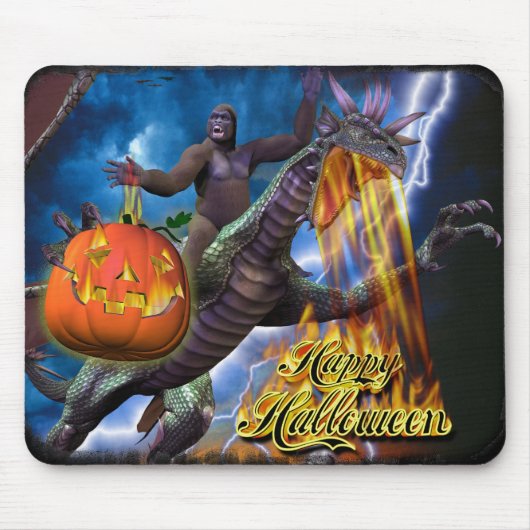Happy Halloween 7 Mousepad Muismat (Voorkant)