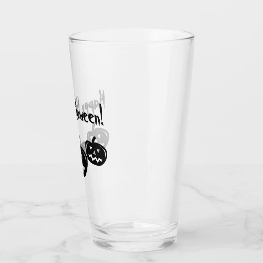 Happy Halloween-aansluiting op lantaarns drink-gla Glas (Links)