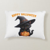 Happy Halloween Accent Kussen (Achterkant)