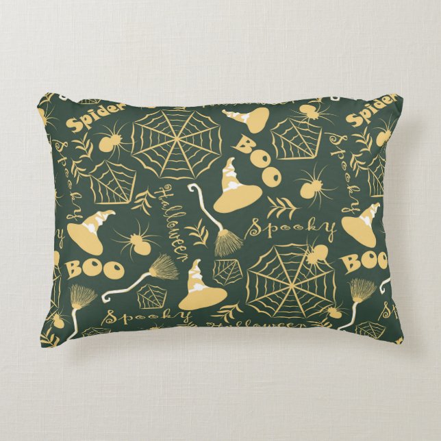 Happy Halloween Accent Kussen (Voorkant)