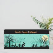 Happy Halloween-achtergrond (Staand voorkant)
