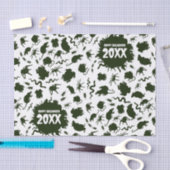 Happy Halloween Add The Year Black Creepy Crawlies Tissuepapier (Craft)