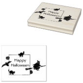 Happy Halloween Afbeeldingen- Rubber Stamp Rubberstempel (Gestempeld)
