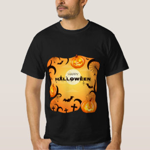 Happy Halloween afbeeldingen T-shirt trendy en sch