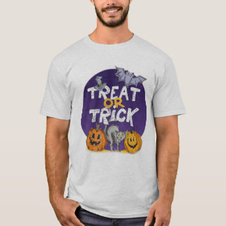 Happy Halloween afbeeldingen T-shirt trendy en sch