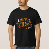 Happy Halloween afbeeldingen T-shirt trendy en sch (Voorkant)