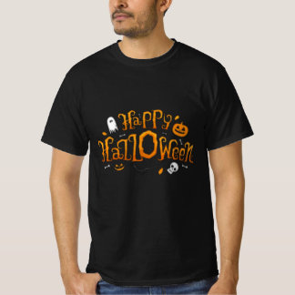 Happy Halloween afbeeldingen T-shirt trendy en sch