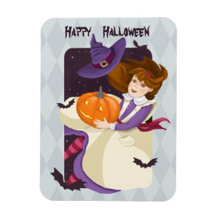 Happy Halloween Alice in Wonderland Magneet