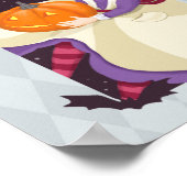 Happy Halloween Alice in Wonderland Poster (Hoek)