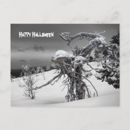 Happy halloween alien briefkaart