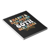 Happy Halloween And Yes Its My 60th Birthday Notitieblok (Schuin)