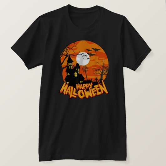 Happy Halloween Apparel - Halloween T-shirt (Design voorkant)