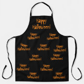 Happy Halloween Apron Schort (Voorkant)