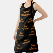Happy Halloween Apron Schort (Insitu)
