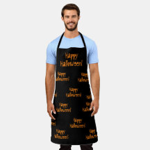 Happy Halloween Apron