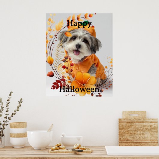 Happy Halloween, arf...arf Poster (Keuken)