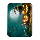 Happy Halloween Art Funny Jack O Lantern Halloween Magneet (Verticaal)