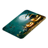 Happy Halloween Art Funny Jack O Lantern Halloween Magneet (Linkerzijde)