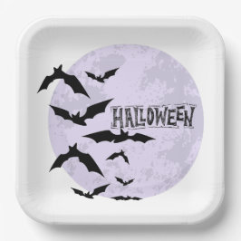 Happy Halloween Assiette Papieren Bordje