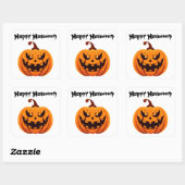 Happy Halloween Autocollant Vierkante Sticker (Vel)