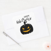 Happy Halloween Autocollant Vierkante Sticker (Envelop)