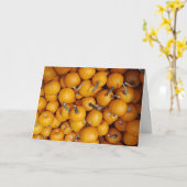 Happy Halloween Autumn Blessings Pumpkins Kaart (Gele Bloem)