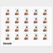 Happy Halloween Baby Pumpkin Fun Stickers (Vel)