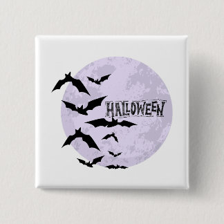 Happy Halloween Badge Vierkante Button 5,1 Cm