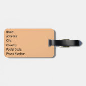 Happy Halloween Bagagelabel (Achterkant horizontaal)