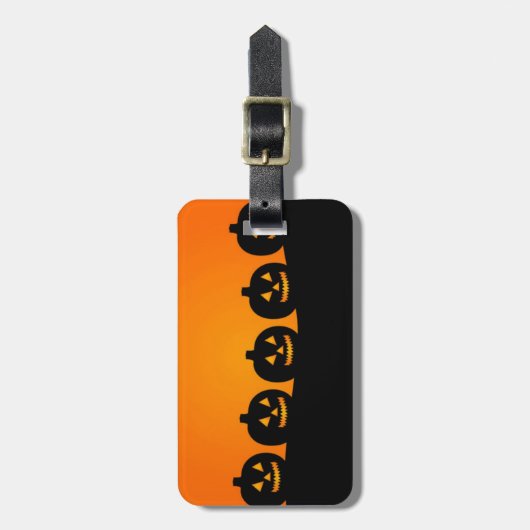Happy Halloween Bagagelabel (Voorkant verticaal)