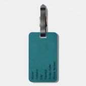 Happy Halloween Bagagelabel (Achterkant verticaal)