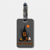 Happy Halloween Bagagelabel (Achterkant verticaal)