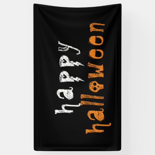 Happy Halloween Banner (Verticaal)