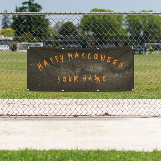  HAPPY HALLOWEEN Banner (Insitu)
