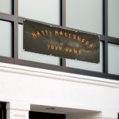  HAPPY HALLOWEEN Banner (Buitenkant Gebouw)