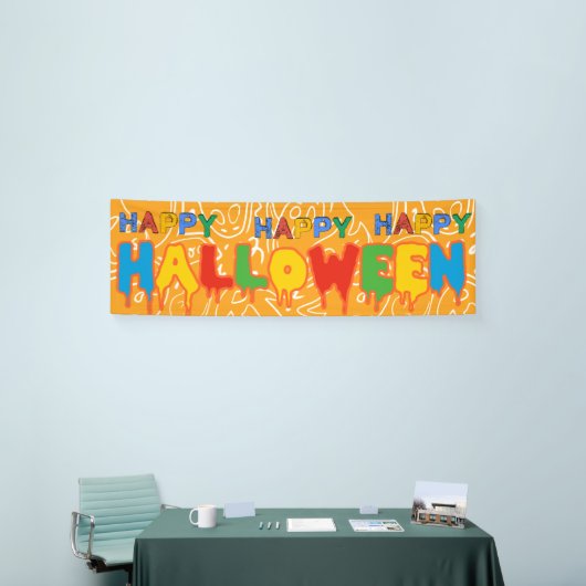 Happy Halloween Banner | Aangepaste partijverklari (Beurs)