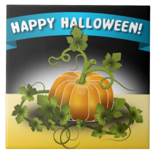 'HAPPY HALLOWEEN' BANNER TEGELTJE