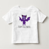 Happy Halloween Bat Kinder Shirts (Voorkant)