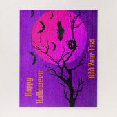 Happy Halloween Bat Legpuzzel (Verticaal)