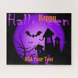 Happy Halloween Bat Legpuzzel
