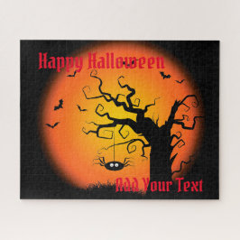 Happy Halloween Bat Legpuzzel