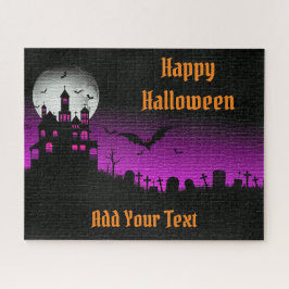 Happy Halloween Bat Legpuzzel