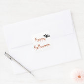 Happy Halloween Bat Sticker (Envelop)
