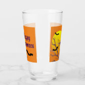 Happy Halloween Bats en de maan Glas (Links)
