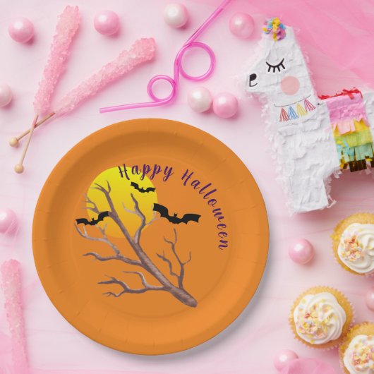 Happy Halloween Bats en het Bord van Moon Paper (Feest)