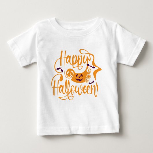 Happy Halloween bats jack o lantern (Voorkant)