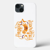Happy Halloween bats jack o lantern Case-Mate iPhone Case (Achterkant)