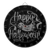 Happy Halloween bats jack o lantern Dartbord (Voorkant)